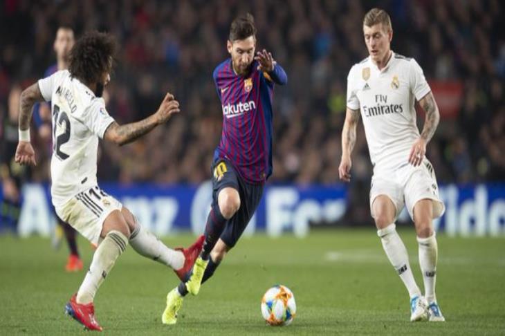 برشلونة وريال مدريد برشلونة وريال مدريد